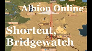 Albion Online  Caerleon to Bridgewatch fast almost safely [upl. by Oal]