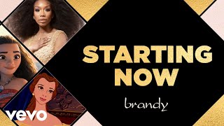 Brandy  Starting Now Lyric Video [upl. by Zenobia466]