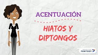 Hiatos y Diptongos  CASTELLANO  Videos educativo [upl. by Akinert]