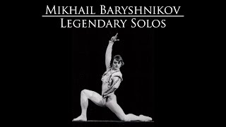 Legendary Mikhail Baryshnikov Solos Don QuixoteGiselle [upl. by Ailemrac]