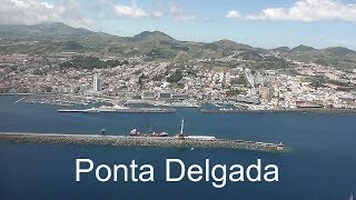 AZORES Ponte Delgada city  São Miguel Island [upl. by Ayamat691]