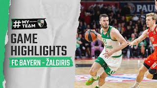 Bayern  Zalgiris  Game Highlights  20230414 [upl. by Darom]