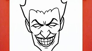 HOW TO DRAW THE JOKER [upl. by Rubel]