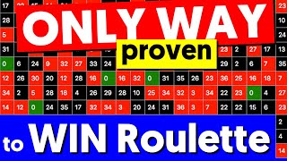 Only PROVEN Way to Win Roulette Legendary Winners [upl. by Aneles]