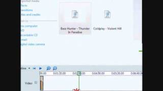 Windows Movie Maker  How to convert files to wmv [upl. by Drolet]