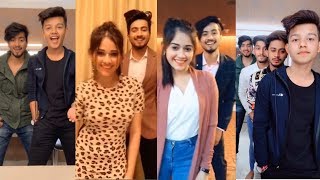 Mr Faisu New Tiktok With Jannat Zubair Musically Team 07 Riyaz Mrunal Avneet [upl. by Aidnac]