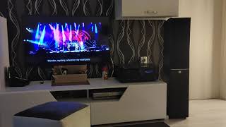 Yamaha rxv4a and JBL Arena 180 [upl. by Olsewski]