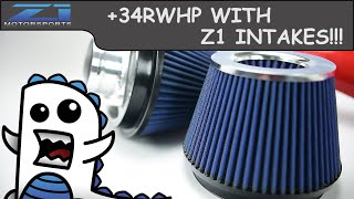 Z1 Motorsports 350Z370ZG37 High Flow Intakes [upl. by Atin]