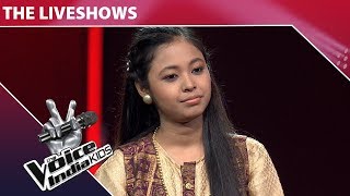 Neelanjana Ray Performs On Tujhse Naaraz Nahi Zindagi  The Voice India Kids  Episode 19 [upl. by Eirallam]