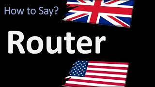 How to Pronounce Router CORRECTLY [upl. by Albertine]