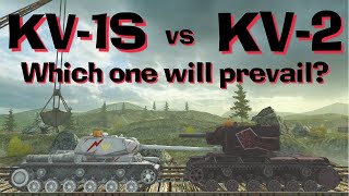 WOT Blitz Face Off  KV2 vs KV1S [upl. by Murial549]