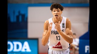 Tidjane Salaun Highlights FIBA U18 European Championship 2023 [upl. by Adok]