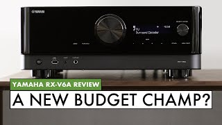 The YAMAHA Home Theater Receiver to Buy Yamaha RXV6A Receiver Review [upl. by Moreland512]