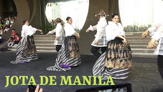 JOTA DE MANILA  Philippine Folk Dance [upl. by Palestine277]