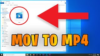 How to Convert Mov to Mp4 in Windows 10 FAST NO SOFTWARE 2020 [upl. by Letreece708]