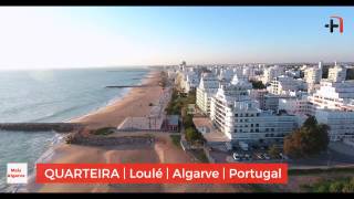 Quarteira  Algarve  Vista aérea em HD 4K [upl. by Kath]