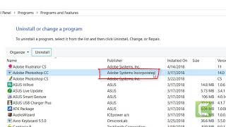 How to uninstall incorporated adobe System  adobe system uninstall problem fixed [upl. by Aaron]