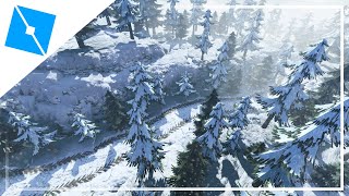 Winter Season SPEEDBUILD Timelapse ROBLOX Studio [upl. by Chilton]