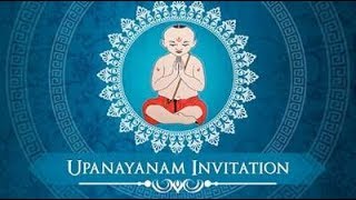 Exclusive Upanayanam Ceremony Invitation Video  Thread Ceremony Video Invitation  Invitercom [upl. by Jourdain101]