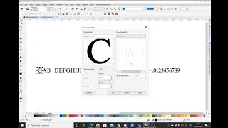 Using CorelDraw to create a True Type Font [upl. by Nava]