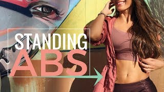 Flat Abs in 5 Minutes  Standing Abs Workout To Reduce Your Abdomen [upl. by Mohr]