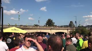 NORWICH FANS GO CRAZY AT IPSWICH [upl. by Aruasor]