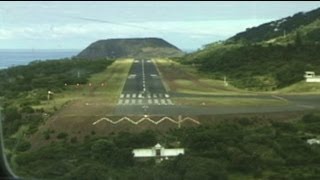 DO NOT overrun this runway Sao Jorge Azores [upl. by Ibmab]