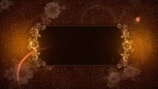 HD Flourish Background Video Animation video AV3 for wedding projects slideshow photography [upl. by Haughay561]