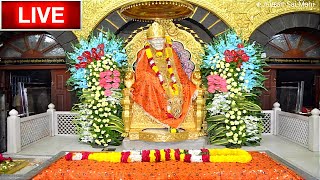 🔴Live Shirdi Sai Baba Aarti Darshan 30 JANUARY 2025 [upl. by Enaek]