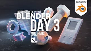 Blender Day 3  Modifiers  Introduction Series for Beginners [upl. by Rovner]