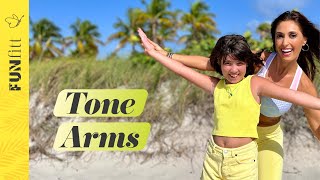 Exercises To Tone Flabby Arms Women [upl. by Athal810]