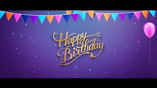 Birthday invitation video  Birthday party [upl. by Zeiler]