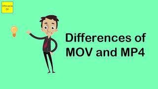 Differences of MOV and MP4 [upl. by Leid]