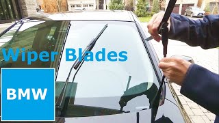 How to Replace Wiper Blades in BMW 3 Series and BMW 5 Series [upl. by Adler]