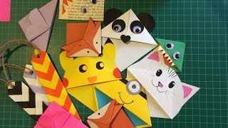 DIY Cómo hacer fácilmente separadores de libros [upl. by Nylime]