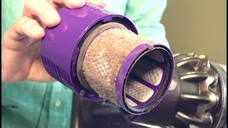 Filter Cleaning  Dyson Cyclone V10 [upl. by Longo]