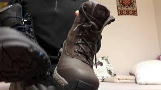 NOT Waterproof Northface chilkat iii vs Columbia bugaboot iv shoes comparison [upl. by Asil]