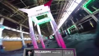 DRL  FPV Feeds from the 2016 DRL Championship  Drone Racing League [upl. by Oremor]