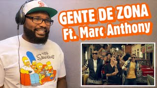 Gente de Zona  La Gozadera  Official Music Video  ft Marc Anthony  REACTION [upl. by Eiromem]