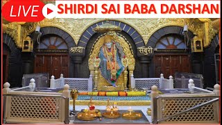 SAI BABA LIVE DARSHAN TODAY SHIRDI  MONDAY  16 DECEMBER2024 [upl. by Elem]