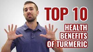 TOP 10 Health Benefits of Turmeric  Uses for Health [upl. by Brewer]