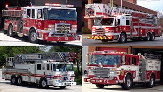 Maryland Fire Trucks Ambulances amp Police Cars Responding  Compilation [upl. by Nitnert]