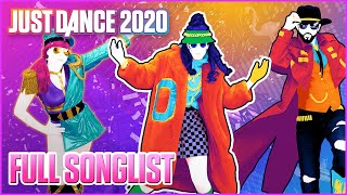 Just Dance 2020 Full Song List  Ubisoft US [upl. by Hirsh]