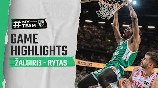 Zalgiris  Rytas  Game Highlights  20230606 [upl. by Furmark]