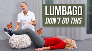 Lumbago Exercises  Quick Low Back Pain Relief [upl. by Davon]