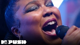 Lizzo Performs Cuz I Love You Live Performance  MTV Push [upl. by Dian]