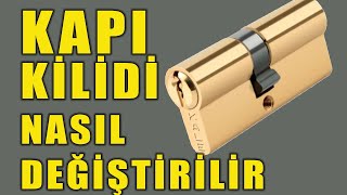 Kapı Kilidi Nasıl Değiştirilir  kapı kilidi sökme  Kapı kilidi değiştirme [upl. by Howell]