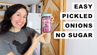 How to MAKE PICKLED ONIONS simple Recipe [upl. by Lexy]