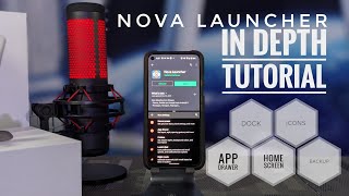 Android Nova Launcher Complete Tutorial Review amp Tips [upl. by Zippora291]