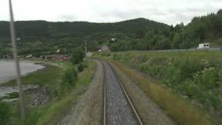 Cab Ride Norway  Trondheim  Bodø Summer Nordland Line [upl. by Snowber]